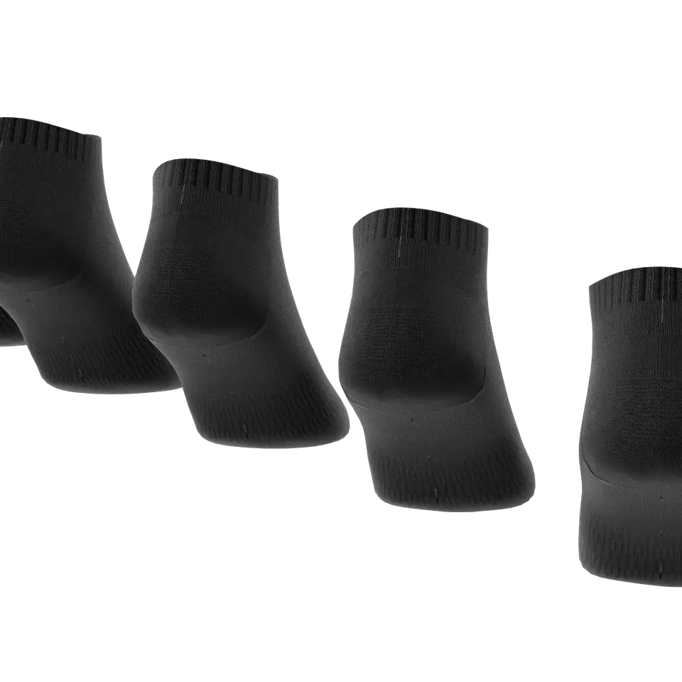 Pack 6 Calcetines Negros Acolchados Al Tobillo Ic1275 5