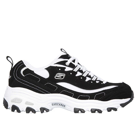 Zapatillas Skechers Mujer 11930-Bkw Negro-Blanco