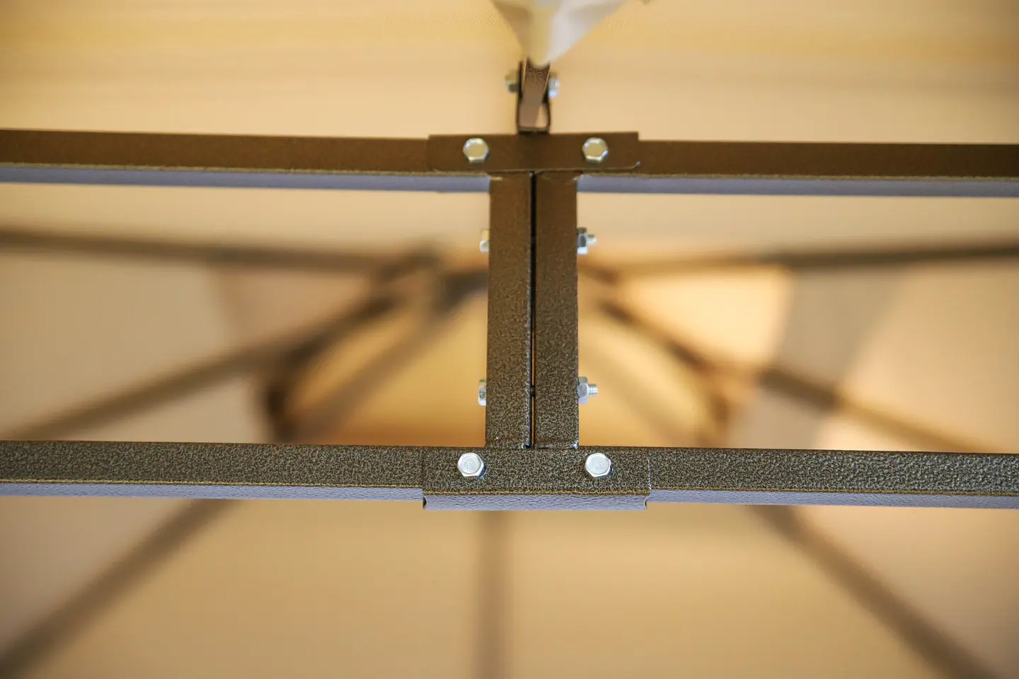 Gazebo 3X3 W/O Ext(Pc007-Fc003) Khaki M&H Yf-3239 5