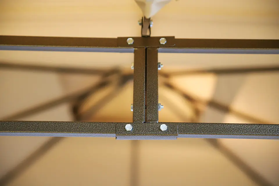 Gazebo 3X3 W/O Ext(Pc007-Fc003) Khaki M&H Yf-3239 5