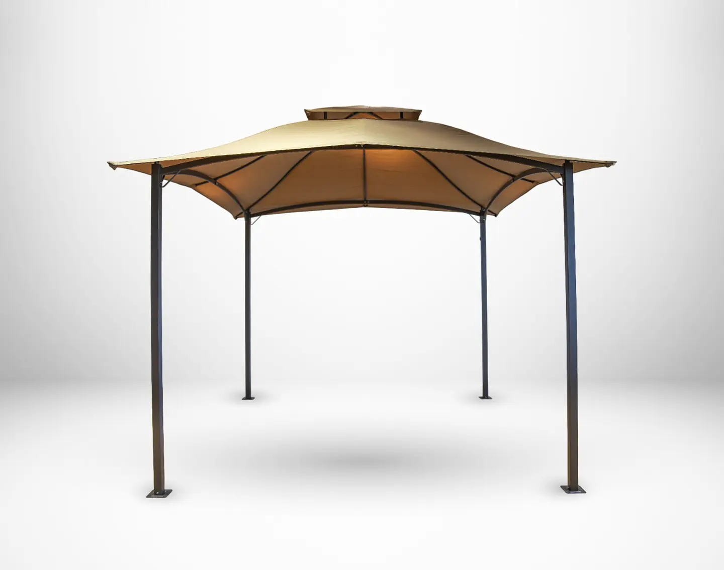GAZEBO 3X3 (PC003-FC003) KHAKI M&H YF-3452 1
