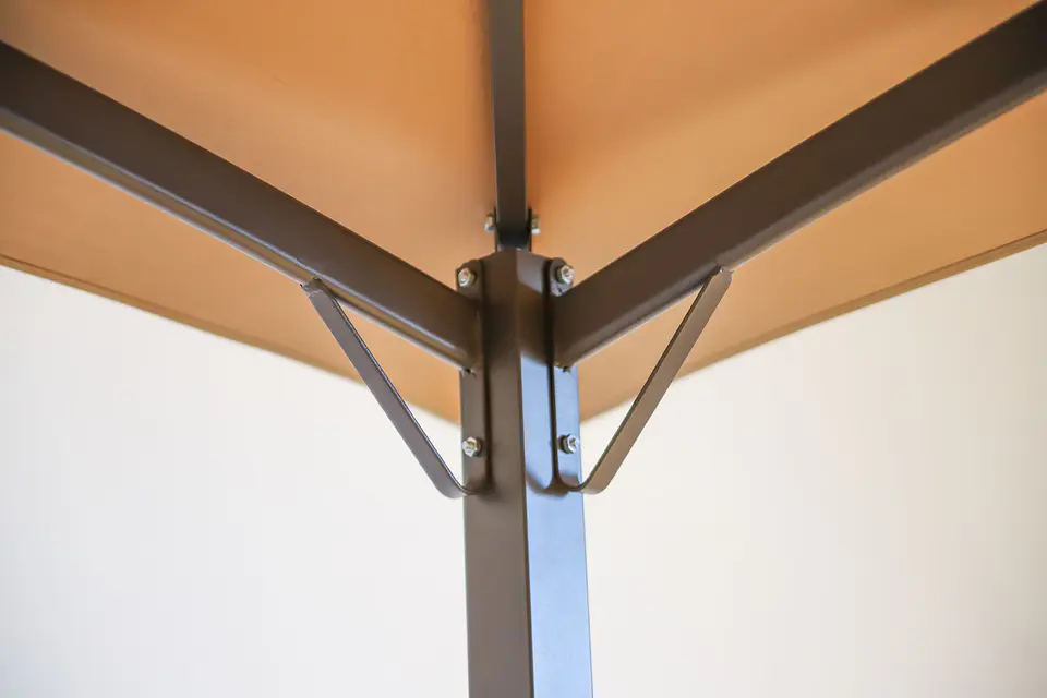 GAZEBO 3X3 (PC003-FC003) KHAKI M&H YF-3452 6
