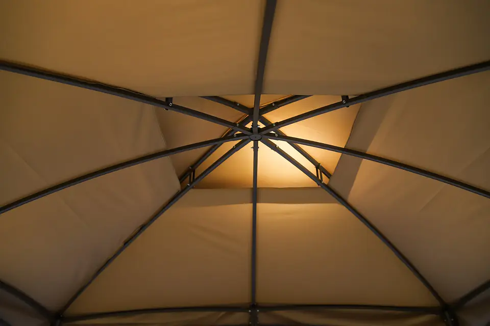 Gazebo 3X3 (Pc003-Fc003) Khaki M&H Yf-3592 5