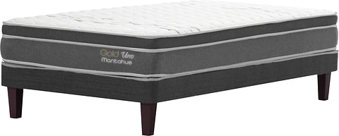 CAMA GOLD UNO 1.5 PZAS 4 PATAS PVD MANTAHUE 2912201814586