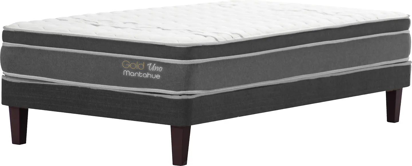 CAMA GOLD UNO 1.5 PZAS 4 PATAS PVD MANTAHUE 2912201814586 1