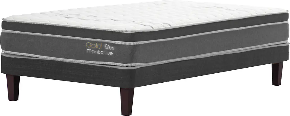 CAMA GOLD UNO 1.5 PZAS 4 PATAS PVD MANTAHUE 2912201814586 1