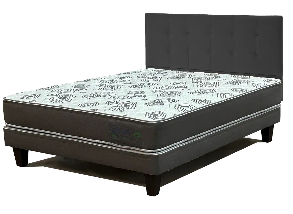 Cama 2P Eden C Nucl Aglom+Resp Recto Tapizado Mantahue Maq3Vas428893 1