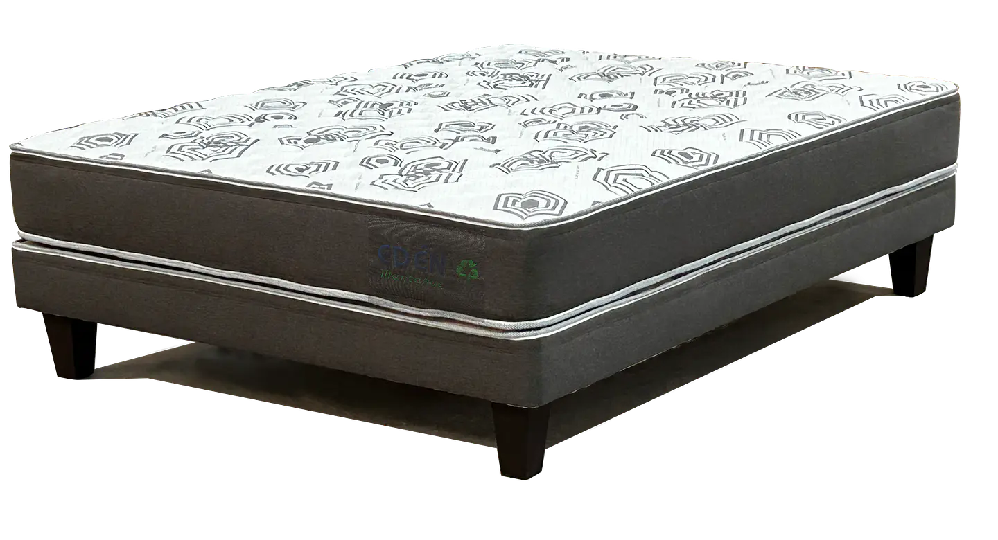 Cama 2P Eden C Nucl Aglom+Resp Recto Tapizado Mantahue Maq3Vas428893 3