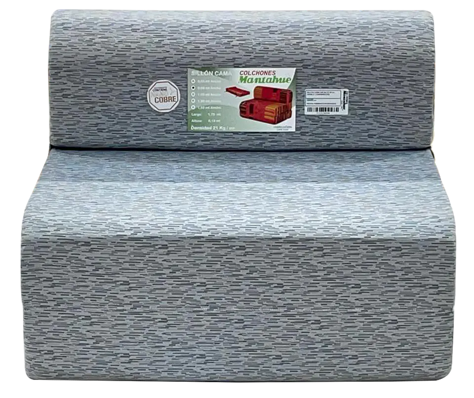 Sillon Cama 090.Alto,18 Cm Dens 18 En Brocato Mantahue 1200000002185 1