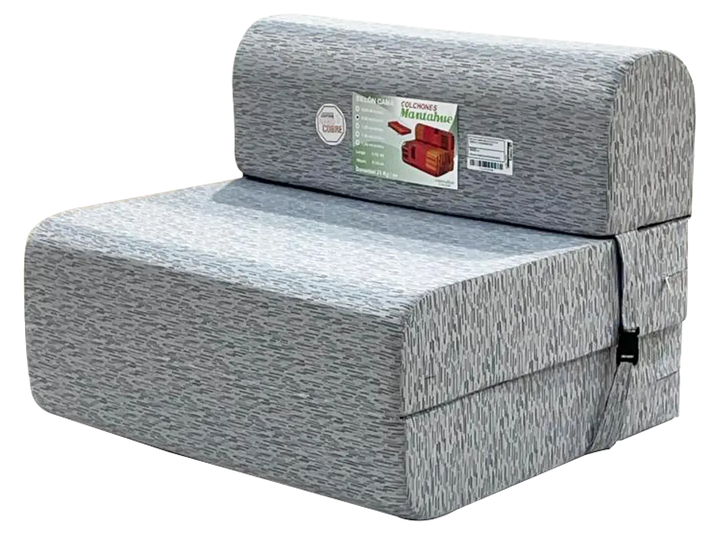 Sillon Cama 090.Alto,18 Cm Dens 18 En Brocato Mantahue 1200000002185 5