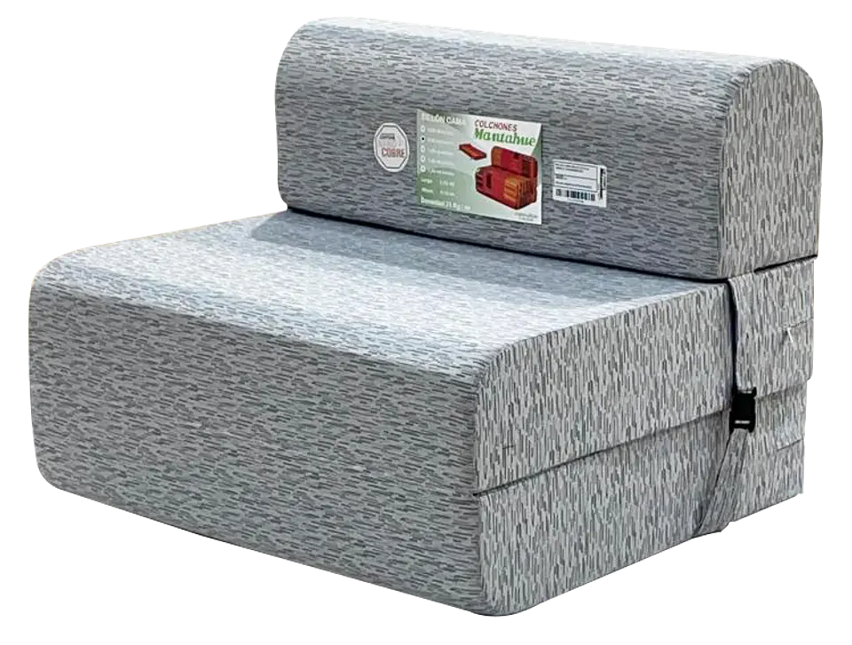 Sillon Cama 090.Alto,18 Cm Dens 18 En Brocato Mantahue 1200000002185 5