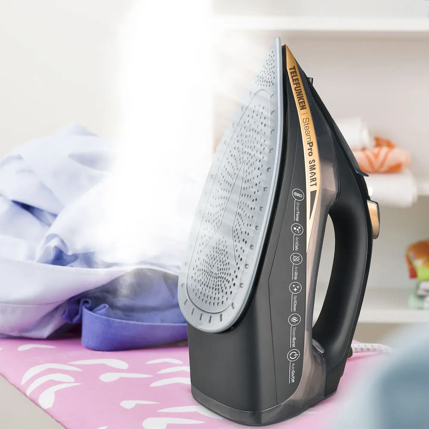 Plancha 2200W Steampro Smart Telefunken 8000887 5
