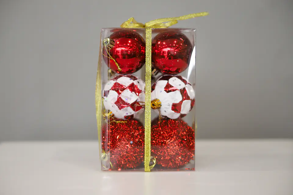 Set 3 Esferas Navideñas 12Pzas M&H Yot1221039 1