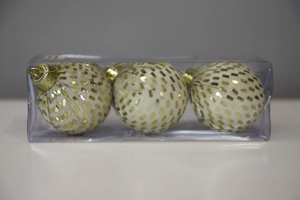 ADORNO NAVIDEÑO.ESFERA 3PCS. M&H YOT1221325 1
