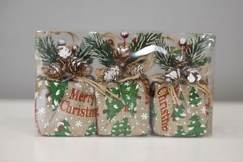 ADORNO NAVIDEÑO.CUADR 3PCS. M&H YOT1221236