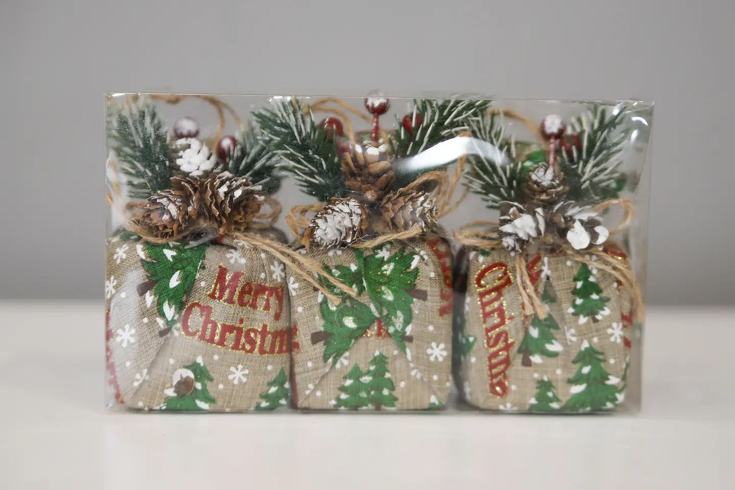 ADORNO NAVIDEÑO.CUADR 3PCS. M&H YOT1221236 1