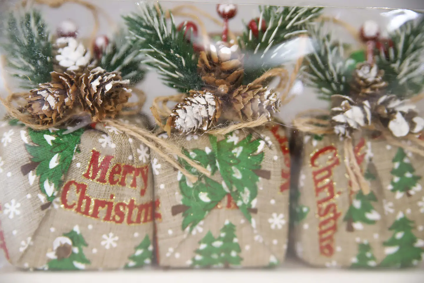 ADORNO NAVIDEÑO.CUADR 3PCS. M&H YOT1221236 2