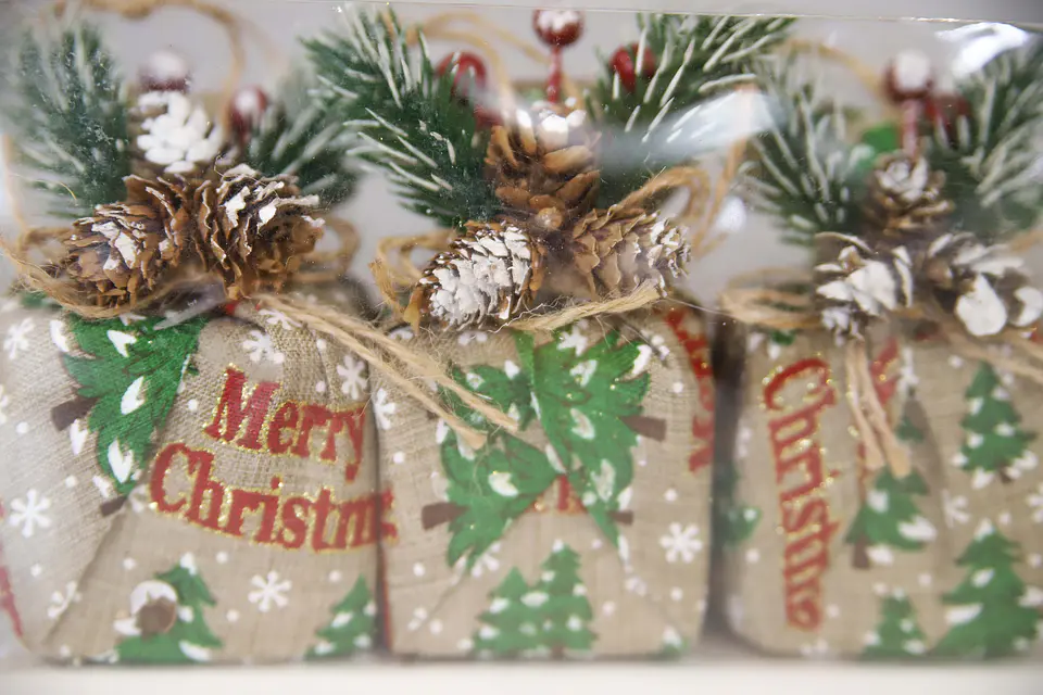ADORNO NAVIDEÑO.CUADR 3PCS. M&H YOT1221236 2
