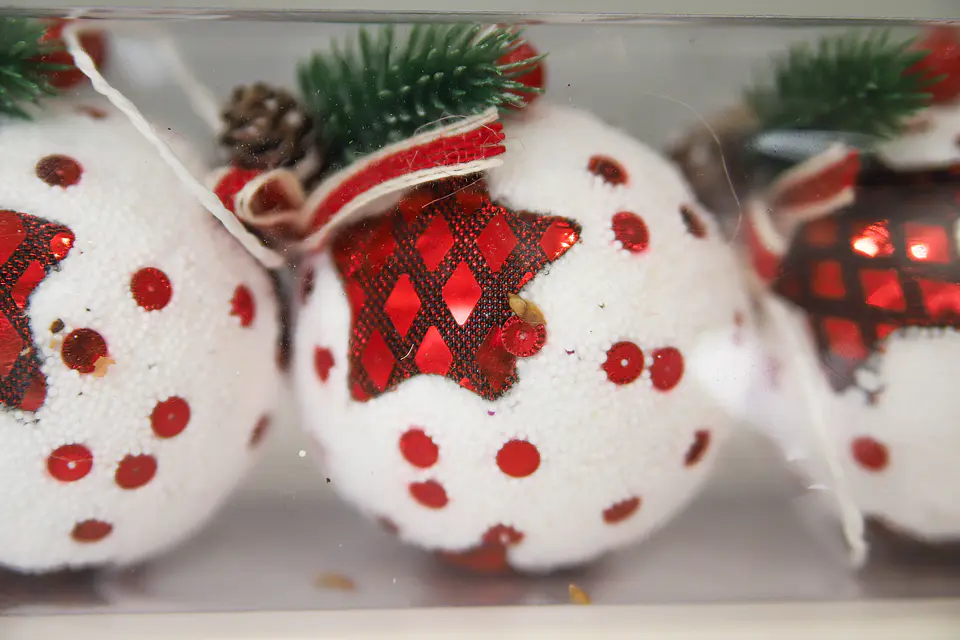 Adorno Navideño.Esfera 3Pcs. M&H Yot1221259 2