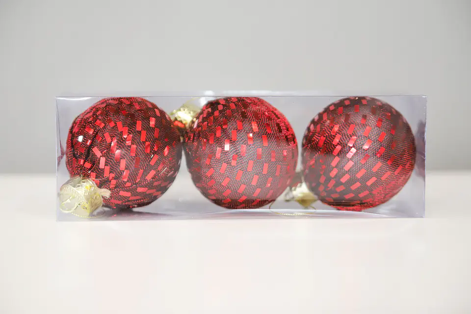 Adorno Navideño.Esfera 3Pcs. M&H Yot1221281 1