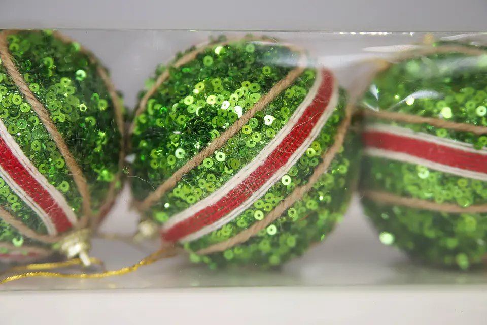Adorno Navideño.Esfera 3Pcs. M&H Yot1221310 2