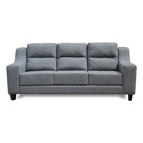 SOFA MANAO 3 CPOS MONACO GRIS OSCURO MANTAHUE