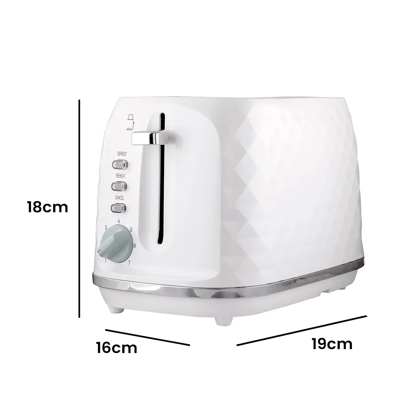 Tostador 2P Diamond Deluxe Telefunken 8000892 5