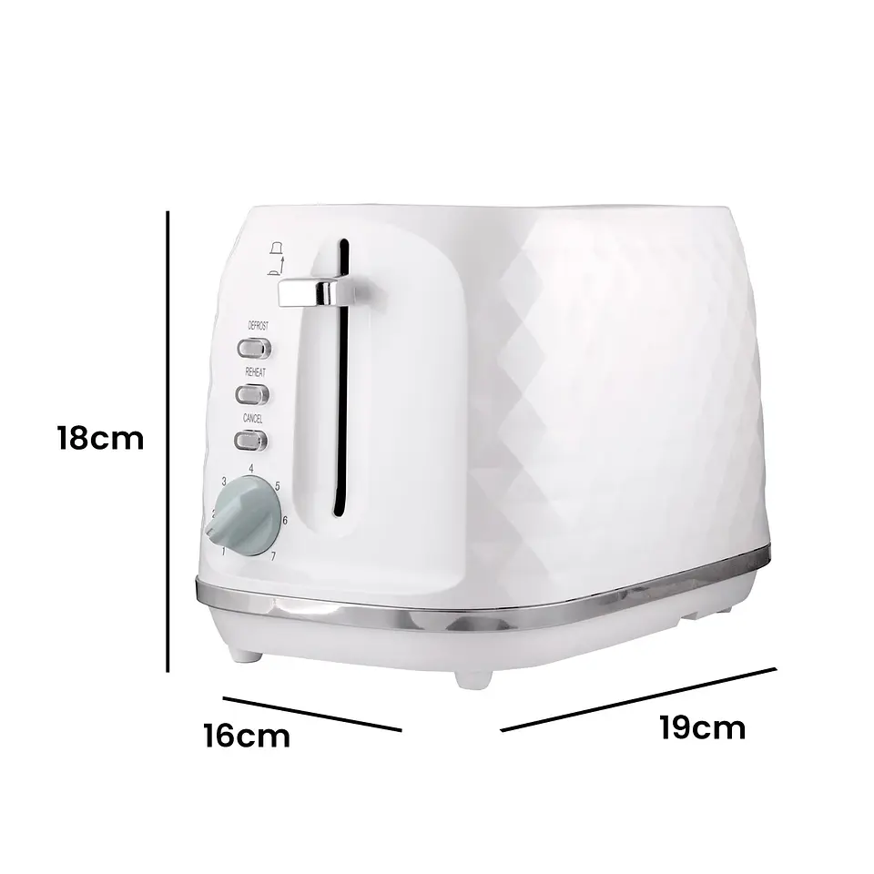 Tostador 2P Diamond Deluxe Telefunken 8000892 5