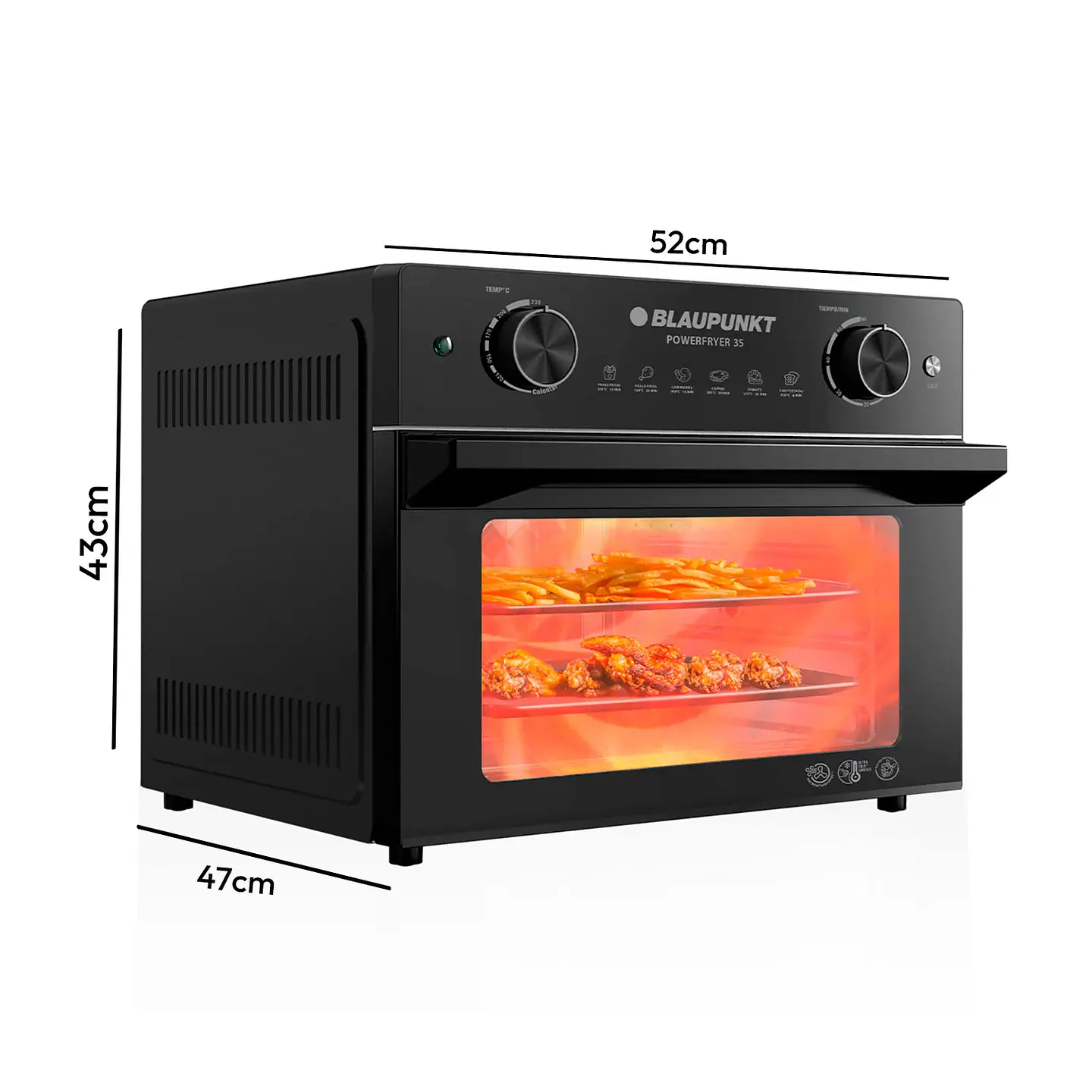 Horno Freidora 35Lts Telefunken 10100000 3