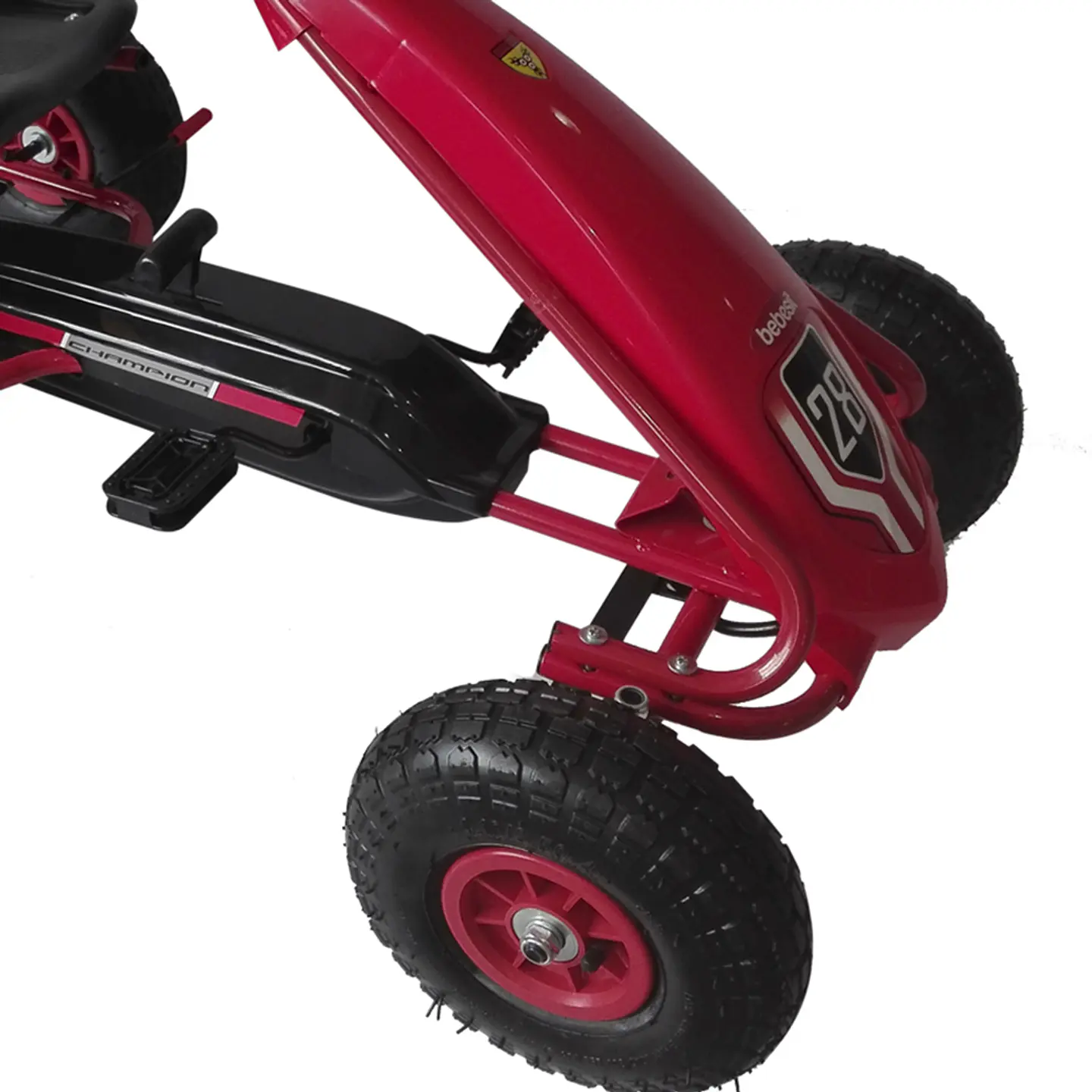 GO KART PEDAL ROJO BEBESIT 2