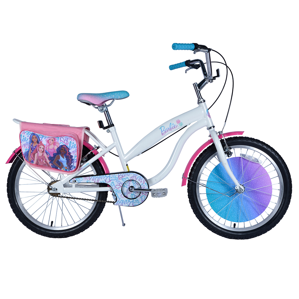 BICICLETA DE NIÑA BARBIE 20 BLANCO BIANCHI BLH00005