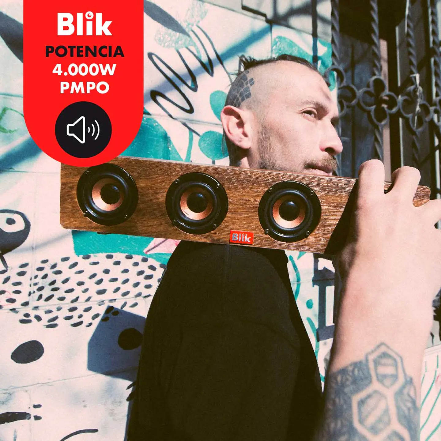 Parlante Bt Blik Rockwood 4