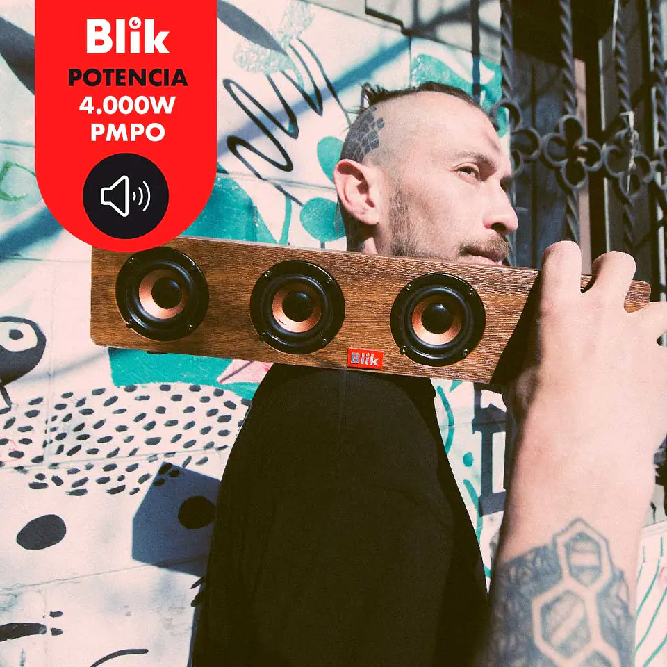 Parlante Bt Blik Rockwood 4