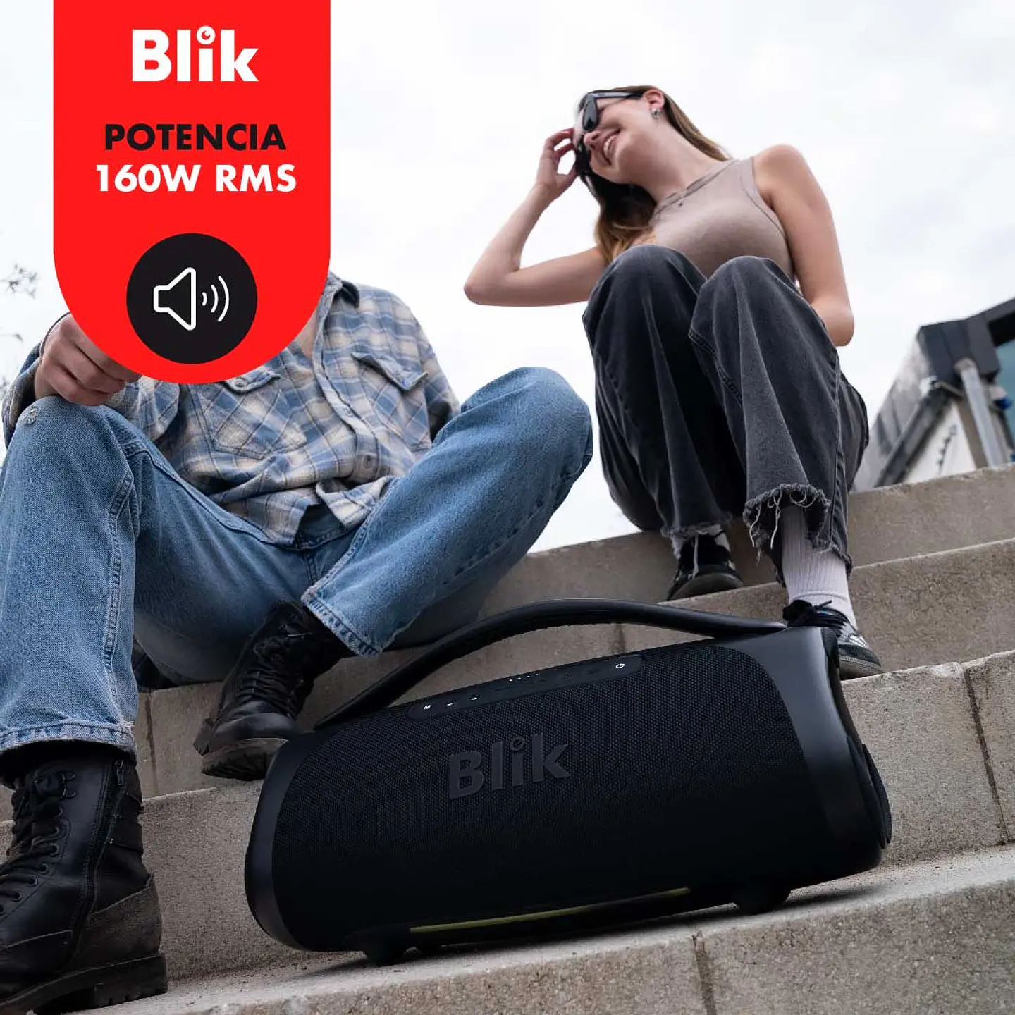 PARLANTE BT PORT 160W BLIK BASS400 5
