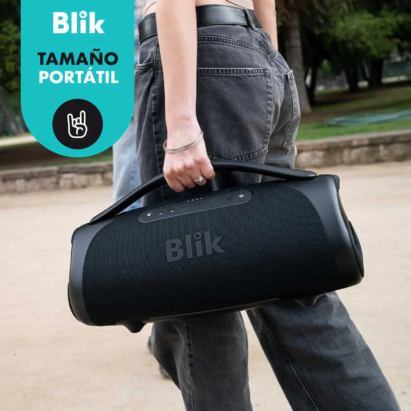 PARLANTE BT PORT 160W BLIK BASS400 6