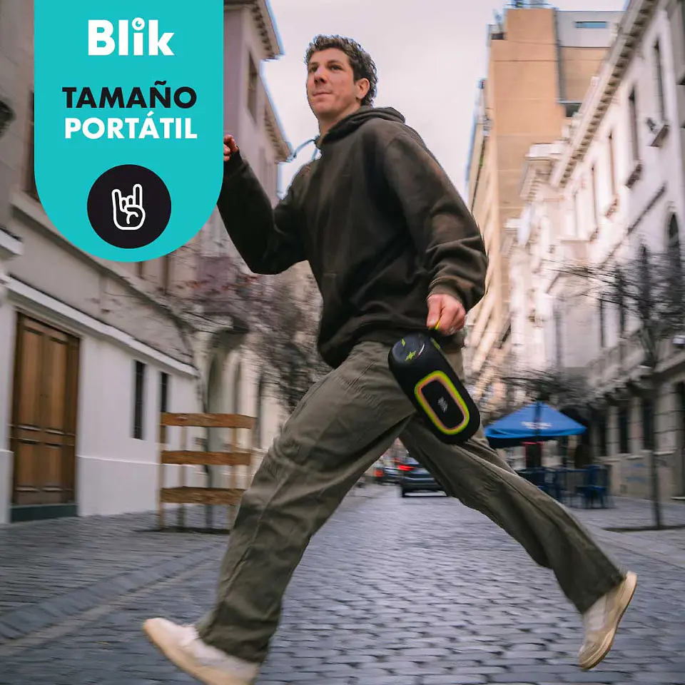 PARLANTE BT PORT 160W BLIK BASS400 9