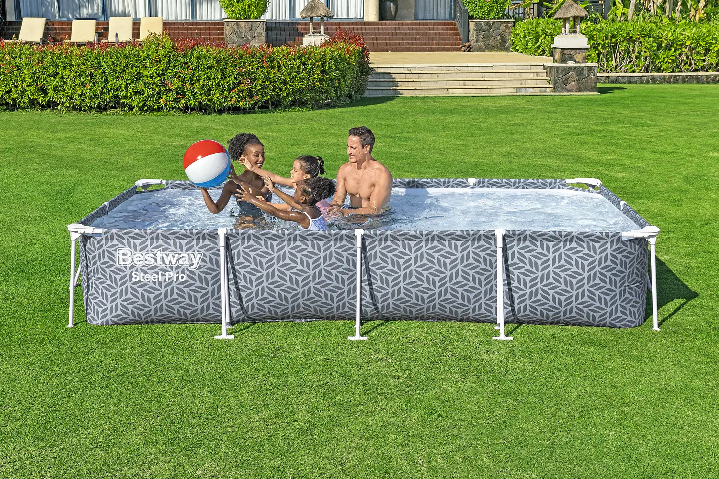 Piscina Rectangular 3.66M X 2.01M X 66Cm Bestway 561Ft 3