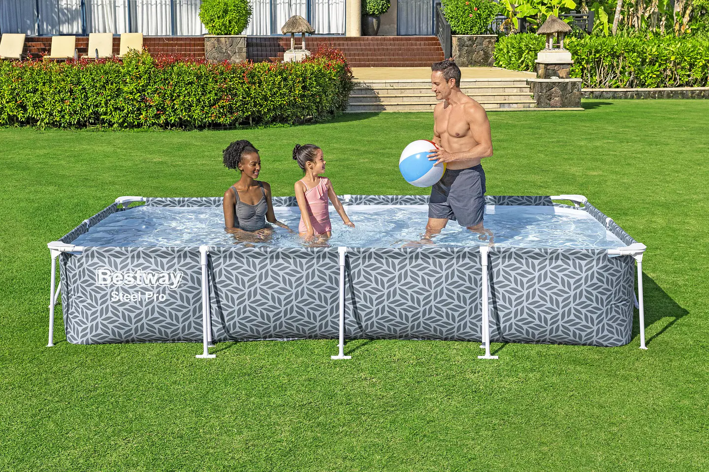 Piscina Rectangular 3.66M X 2.01M X 66Cm Bestway 561Ft 4