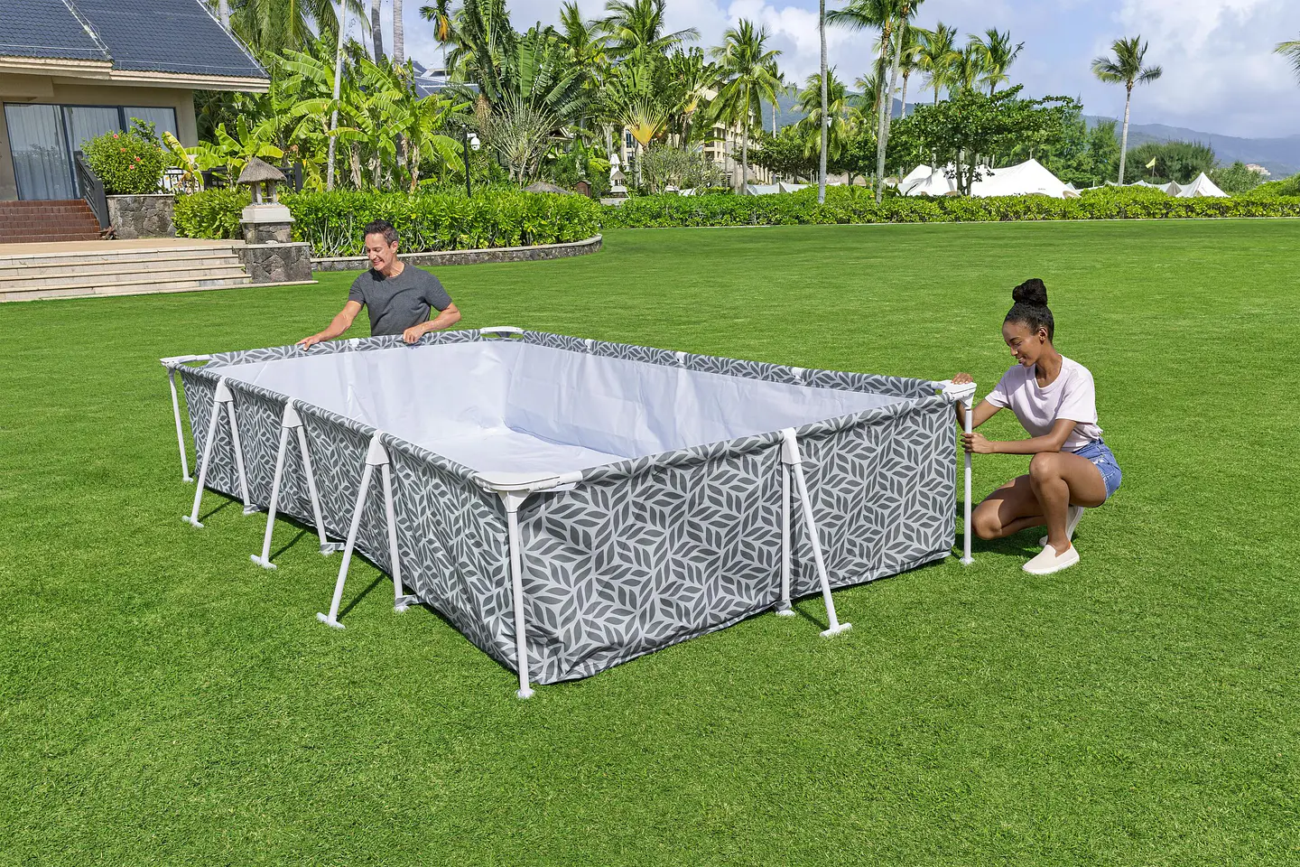 Piscina Rectangular 3.66M X 2.01M X 66Cm Bestway 561Ft 7
