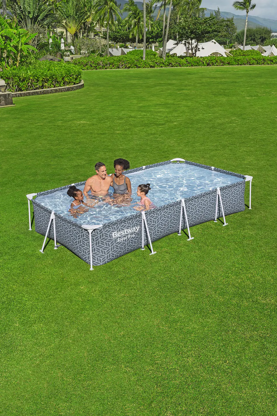 Piscina Rectangular 3.66M X 2.01M X 66Cm Bestway 561Ft 9