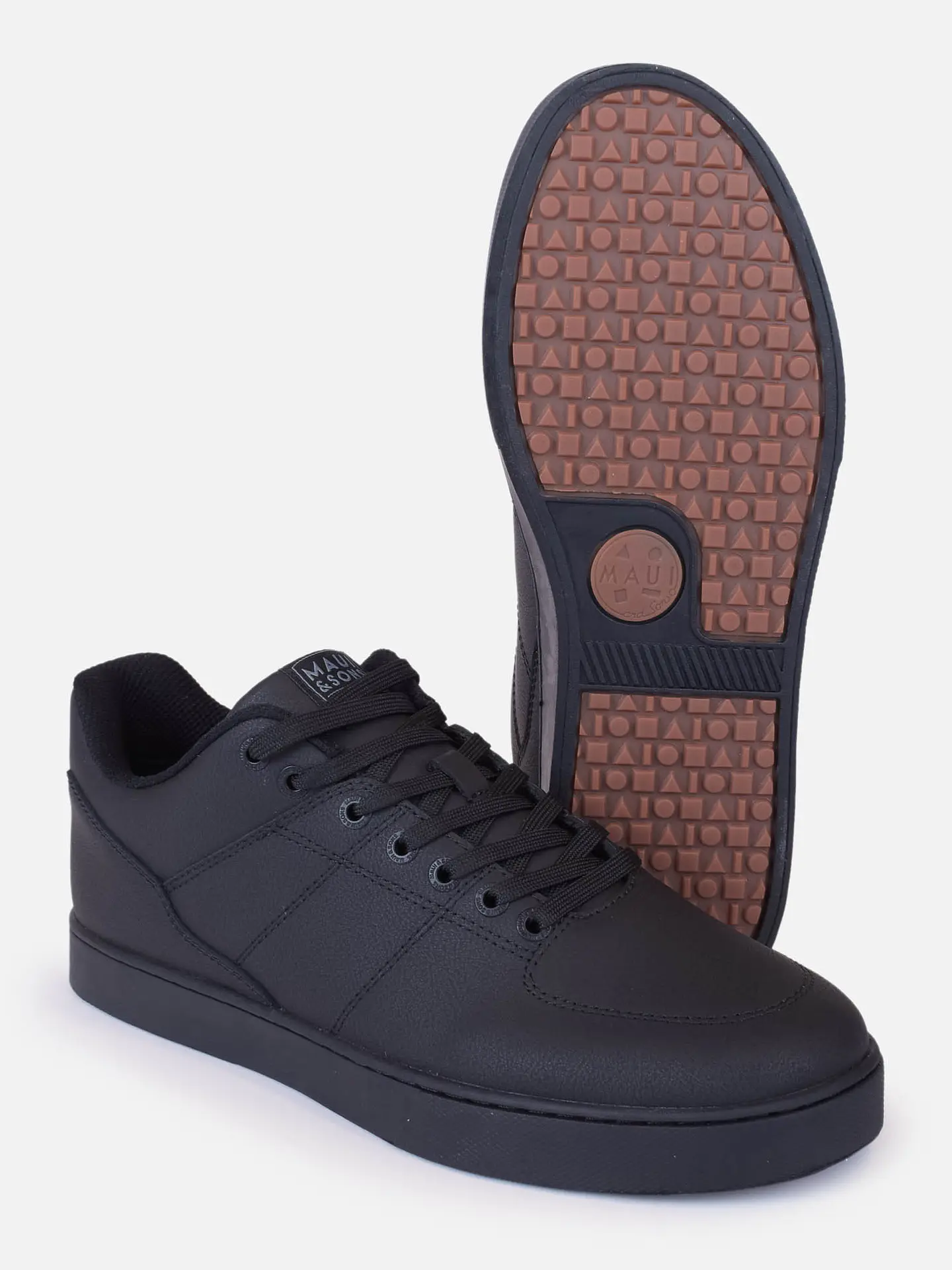 Zapatilla Con Caña Maui And Sons Hombre 5Ce154-Mc20 Negro 1