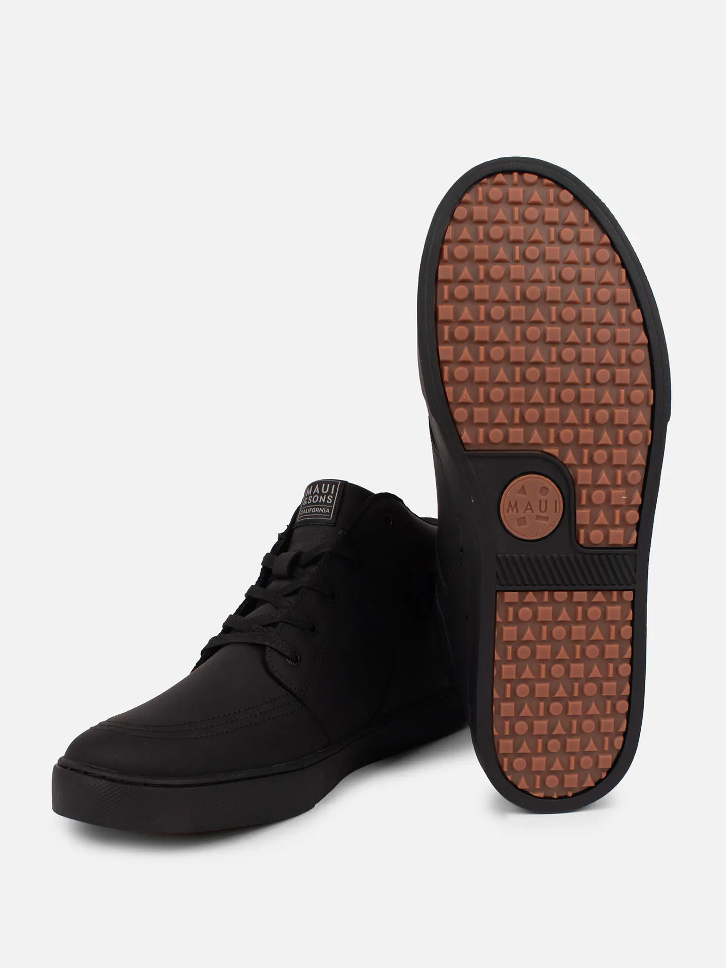 ZAPATILLA CON CAÑA COLEGIO MAUI AND SONS 5CE115-MC24 NEGRO 1