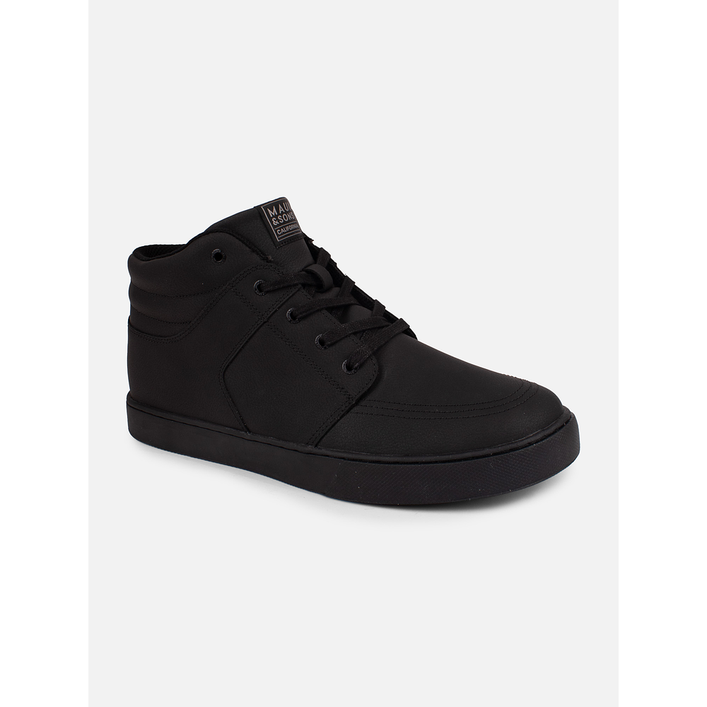 ZAPATILLA CON CAÑA COLEGIO MAUI AND SONS 5CE115-MC24 NEGRO