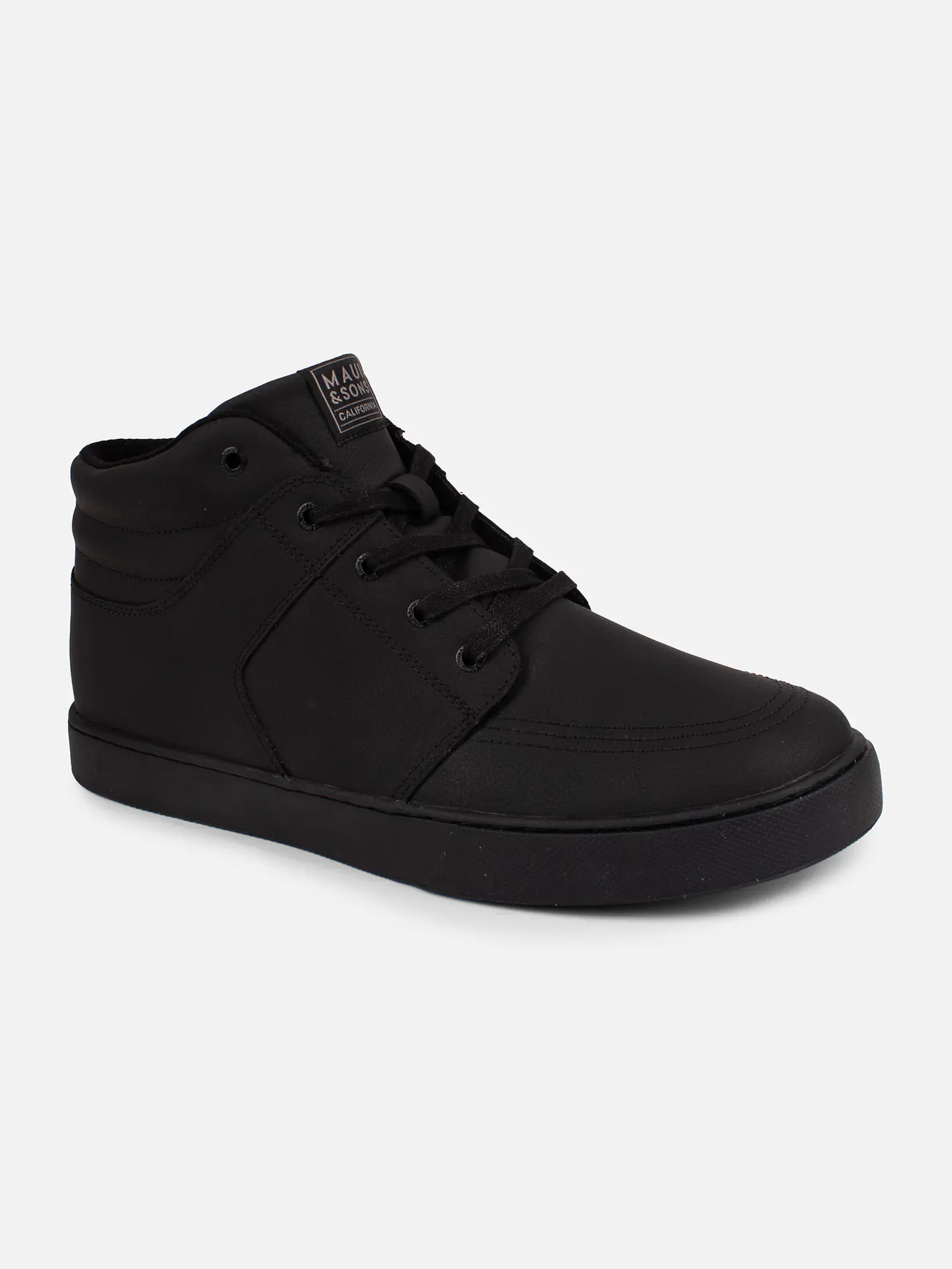 ZAPATILLA CON CAÑA COLEGIO MAUI AND SONS 5CE115-MC24 NEGRO 4