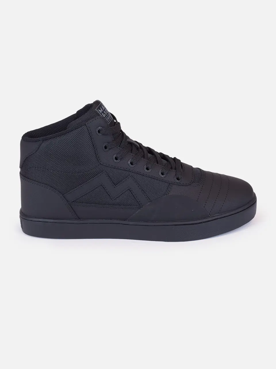 ZAPATILLA CON CAÑA COLEGIO MAUI AND SONS 5CE109-MC25 NEGRO 2