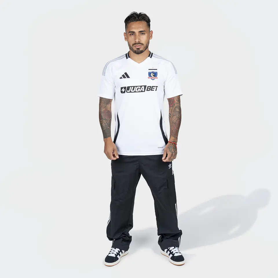 CAMISETA HOMBRE LOCAL COLO COLO  ADIDAS JK5071 NEGRO-BLANCO  7