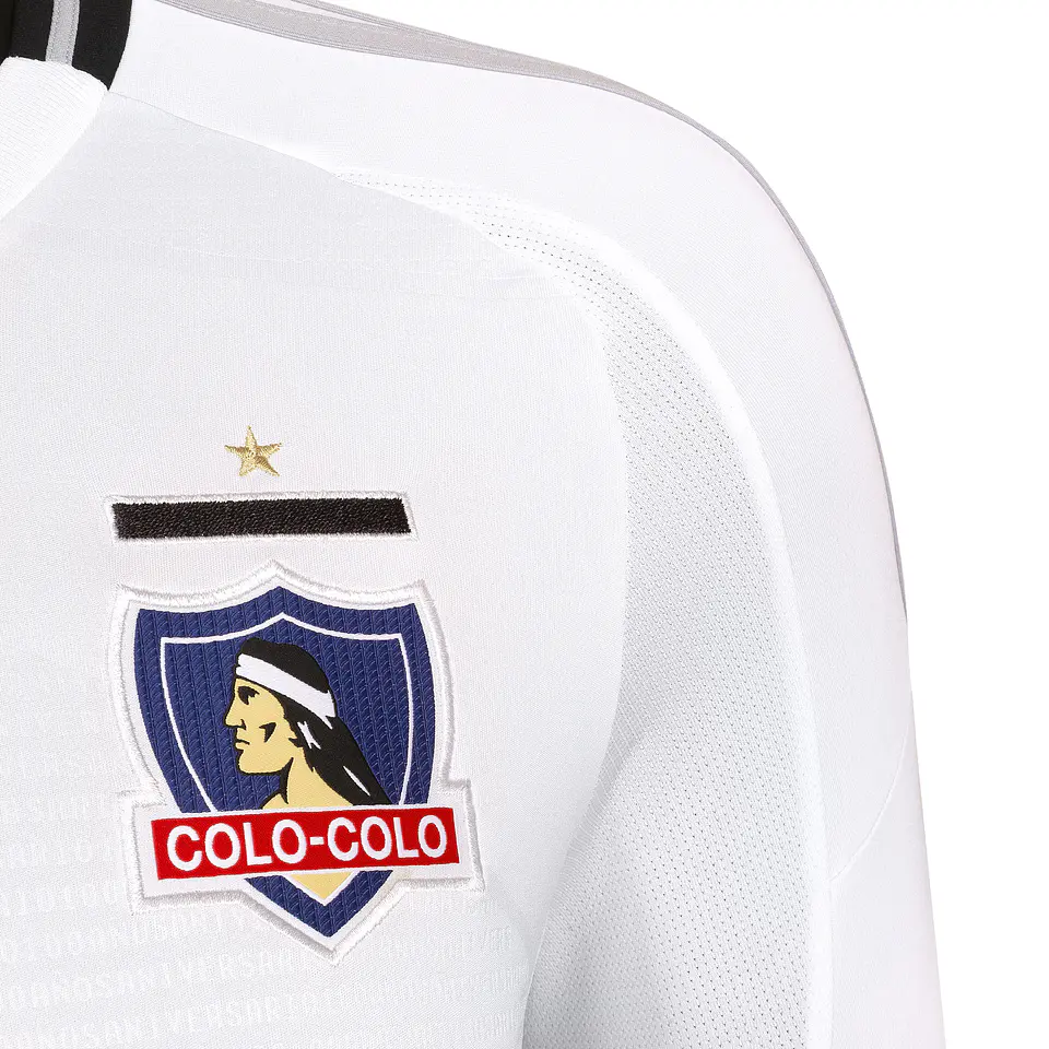CAMISETA HOMBRE LOCAL COLO COLO  ADIDAS JK5071 NEGRO-BLANCO  3