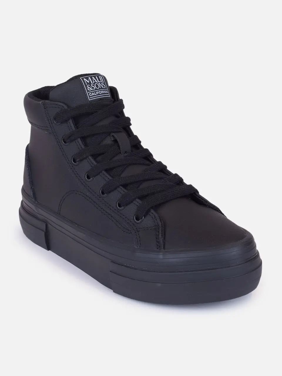 Zapatilla Con Caña Colegio Maui And Sons 5Ce117-Wc25 Negro 2