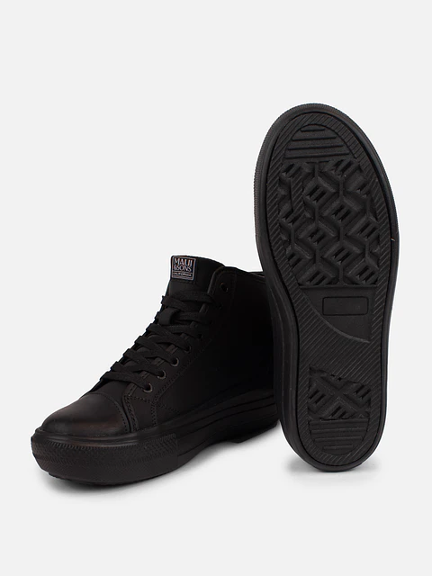 ZAPATILLA CON CAÑA COLEGIO MAUI AND SONS 5CE123-WC24 NEGRO
