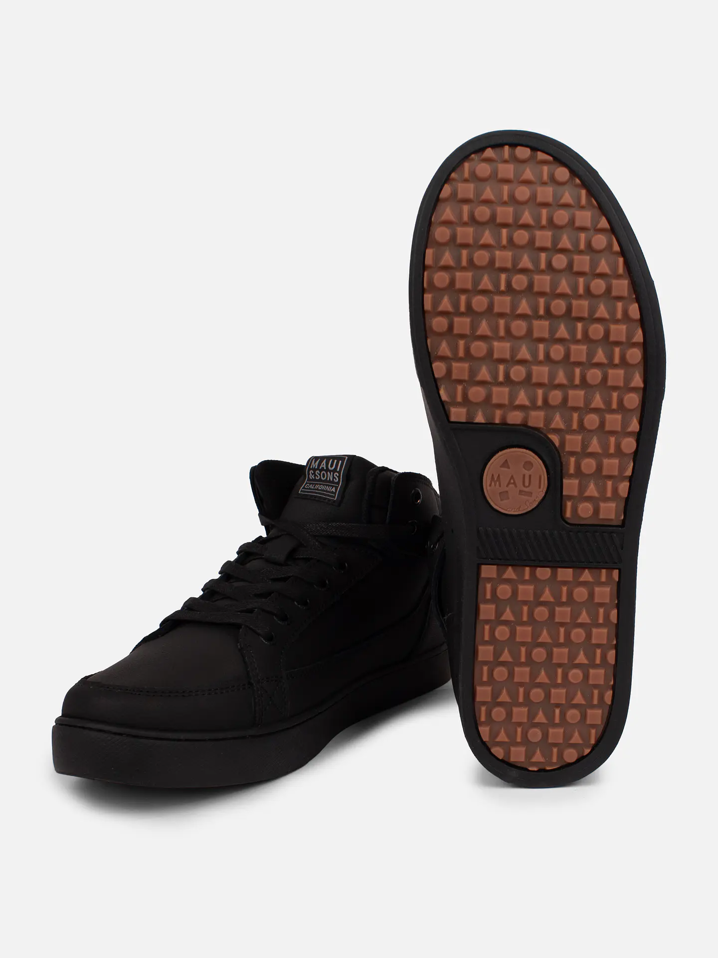 Zapatilla Con Caña Colegio Maui And Sons 5Ce119-Mc24 Negro 1